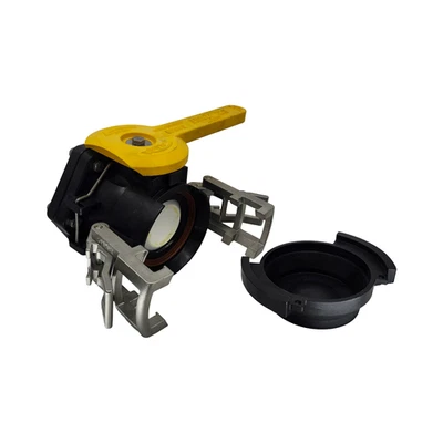 Banjo 3 Inch Poly Dry-Mate Valve - 3" Female Dry-Mate x 3" FNPT - DM300DFP - Image 1 of 4