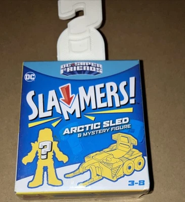 Imaginext DC Super Friends Slammers TRINEO ÁRTICO y conjunto de figuras misteriosas nuevo Foto 1 de 4