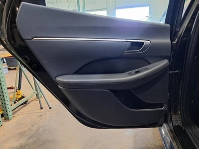 2023 Sonata Lh Driver Side Rear Door Interior Trim Panel Black Nnb - Image 1 of 4