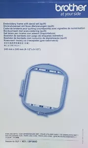 Brother SA450S 9.5 x 9.5 Square embroidery hoop w/ camera positioning - Picture 1 of 1