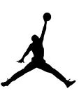 Set of 10 Jordan decals, Jumpman vinyl decals, Basketball jumpman,Michael Jordan