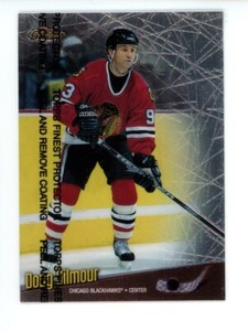 1998 Finest   Doug Gilmour #54 Chicago Blackhawks