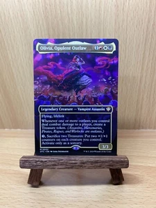 Borderless Olivia Opulent Outlaw - NM - OTC 0002 MTG Magic The Gathering - Picture 1 of 2