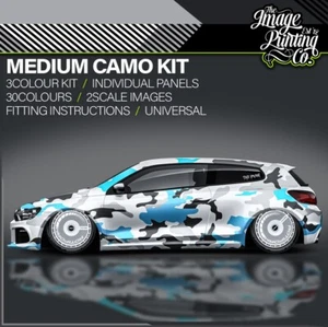 UNIVERSAL CLASSIC Vollauto Camouflage Aufkleber Kit I Stance I Camouflage Vinyl Wrap - Bild 1 von 15