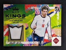 2021-22 Panini Donruss JACK GREALISH Patch Studio Series Kit Kings England