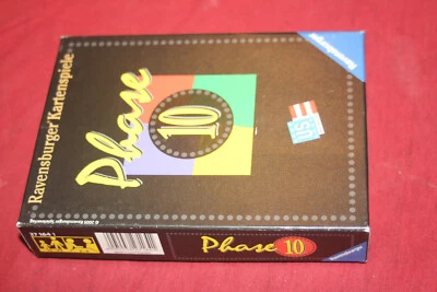 Phase 10 - Ravensburger -  US Bestseller  Kartenspiel sehr guter Zustand - Bild 1 von 4