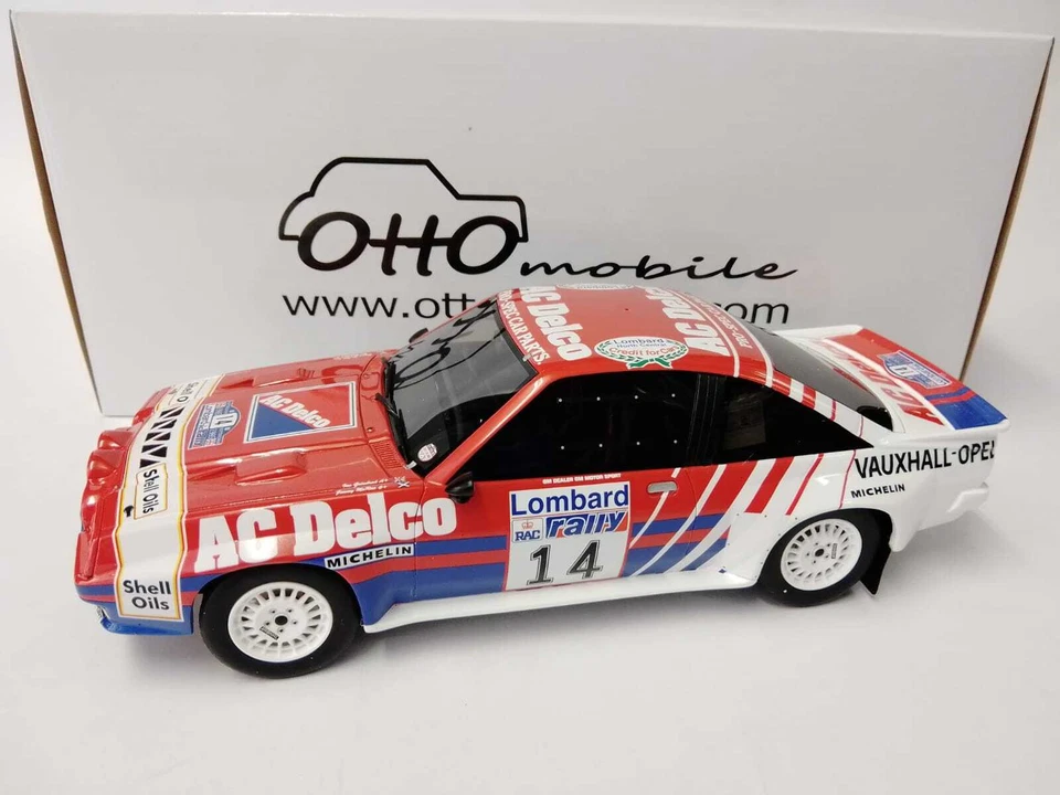 OPEL MANTA 400 R #14 RAC RALLY LOMBARD 1985 MCRAE OTTOMOBILE OT932 1 18 RALLYE