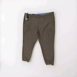 PANTALONES DE GOLF ADIDAS ADICROSS CÓNICOS JOGGER GRIS SÓLIDO 41 X 28 JOGGER ¡Leer!! - Imagen 1 de 5
