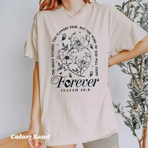 Christian Shirt For Women Bible Verse Scripture Religious Faith Gift For Her - Picture 1 of 7