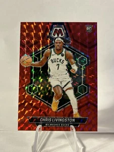 2023-24 Panini Mosaic - #220 Chris Livingston Rookie Red Mosaic RC - Picture 1 of 2