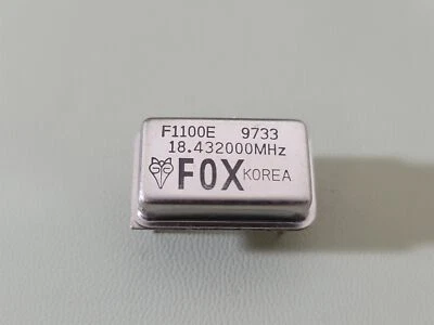 Fox Electronics F1100E 9733 Crystal Oscillator - 18.43MHz - Image 1 of 3