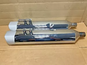 Remus EC Approved Trapezoid Mufflers for Harley Davidson Touring 09-16 - Bild 1 von 12