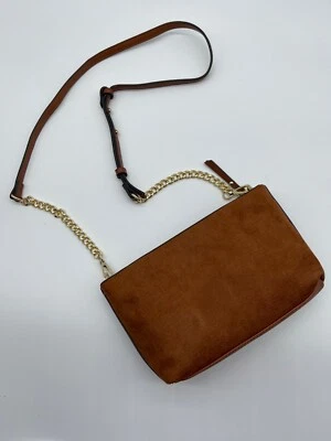 INC Michaelaa Serpiente Repujado Imitación Cuero Mujer Mini Bandolera Bolso de Mano -CARAMELO Foto 1 de 4