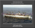 USS Castor AKS 1 Personalized Canvas Ship Photo Print Navy Veteran Gift