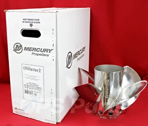 Mercury REV X Propeller 350/400 HP V10 OUTBOARD - 25P RH - 8M0182954 NEW/ OEM - Picture 1 of 8