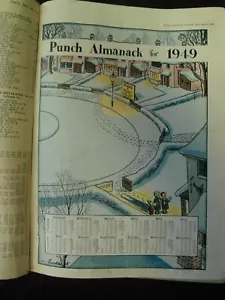 Vintage Bound Issues of 1949 Punch Magazine - Picture 1 of 12