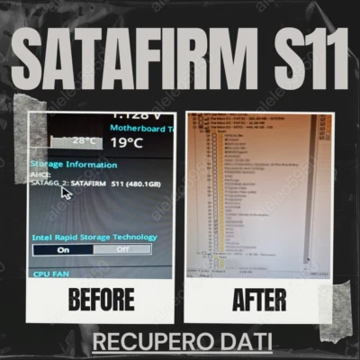 ✅ RIPARAZIONE DATA RECOVERY SSD SATAFIRM S11 PHISON PS3111-S11 KINGSTON PNY - Bild 1 von 3