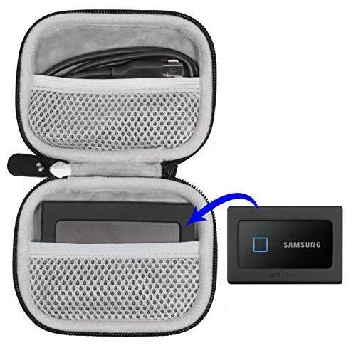 保护壳 适用于三星 T7,T7 Touch 便携式 SSD - 1TB,2TB,500GB,USB 3.2 — 第 1/1 张图片