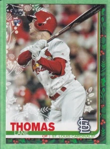 2019 Topps Holiday Walmart Rookie #HW108 Lane Thomas St. Louis Cardinals - Picture 1 of 2