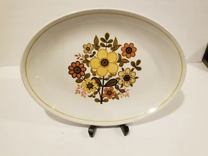 Ridgway Ironstone 1792 harvest Gold - Serving Platter 13 3/4 inch England - Picture 1 of 2