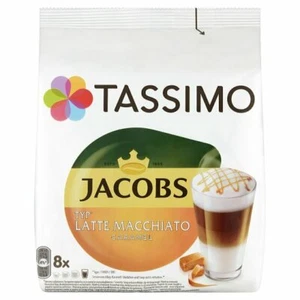 TASSIMO: Jacobs CARAMEL LATTE MACCHIATO -Coffee Pods -8 pods-FREE SHIPPING - Picture 1 of 1