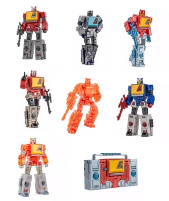 Newage NA Blaster H62 H62B H62C H62EX H62R H62S H62T G1 Louie Small Scale Figure - Image 1 of 4