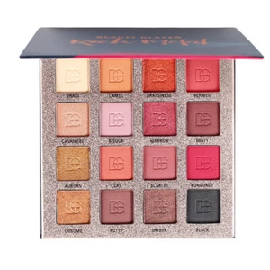 Beauty Glazed Rock Metal 16 colour eye shadow palette, New - Picture 1 of 6