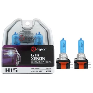D-GEAR Bulbs - XP XENON H15 15/55W +85% White 2pcs 4600 KELVIN - Picture 1 of 3