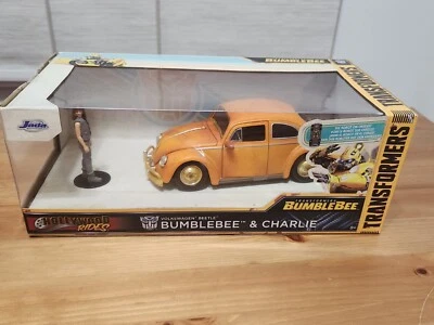 JADA 1:24 Hollywood RIDES BUMBLEBEE & CHARLIE VOLKSWAGEN 🔥NIP  — 第 1/4 张图片