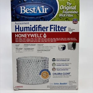 BestAir Extended Life Humidi-Wick HW500 Humidifier Filter • NEW • FREE SHIP! - Picture 1 of 3