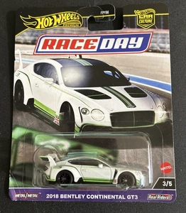 Hot Wheels Premium Car Culture Race Day 2018 Bentley Continental GT3 nuova di zecca! - Foto 1 di 4