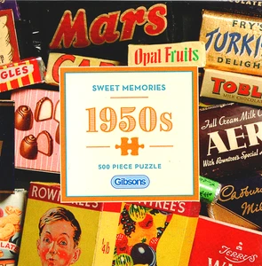 Sweet Memories 1950s - 500 Piece Jigsaw Puzzle - Gibsons - Good - COMPLETE - Picture 1 of 3