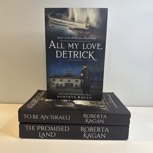Lot of 3 Roberta Kagan Holocaust Story Books - All My Love Derrick An Israeli - Picture 1 of 5