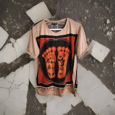 Sure Original 100% Cotton Short Sleeve Graphic Print T-shirt Men's Medium 1754 - Image 1 of 4