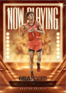 Amen Thompson Rookie - 2023-24 NBA Hoops Basketball - Now Playing #18 - Bild 1 von 2