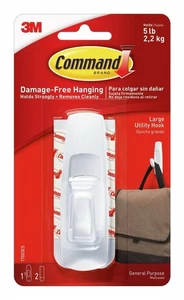 3M MULTI PURPOSE COMMAND UTILITY HOOKS LARGE - Picture 1 of 2