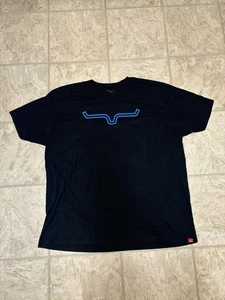 Kimes Ranch Men’s Black Short Sleeve Logo T Shirt Western Size XXL 2XL - Picture 1 of 5