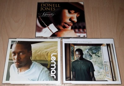 DONELL JONES, LEMAR und LYNDEN DAVID HALL - 3 CD Single R&B Rnb Remix PROMO RARE - Bild 1 von 4