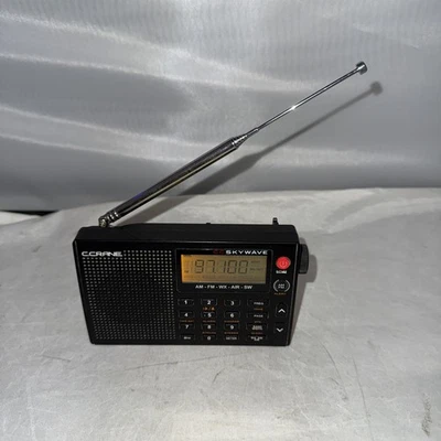 C. Crane CC Skywave 1 AM, FM, Shortwave, NOAA Weather + Alert, VHF Aviation - Image 1 of 4