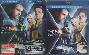 X-Men First Class (Blu-ray/DVD/Digital, 3-Disc Set) Complete Slipcover & Inserts - Picture 1 of 4