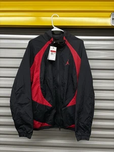 Jordan Sport Jam Warm Up Jacket DX9367-013 Black / Red Size L Men's NWT - Picture 1 of 4