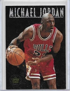 1993-94 Skybox Premium The Center Stage Michael Jordan #CS1 HOF Bulls - Picture 1 of 2