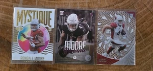 2021 Rondale Moore 3 Card Rookie Lot Pink Luminance Clear Vision Mystique RC  - Picture 1 of 2
