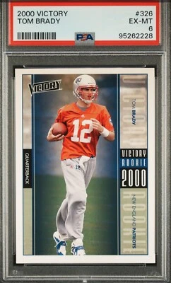 2000 U.D. Victoria — Tom Brady — NOVATO — PSA 6 — ESTUCHE PSA NUEVO (Mayo 2024) Foto 1 de 3
