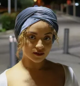Grey African Women Velvet Head Wrap Turban Headtie African Headscarf - Picture 1 of 2