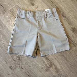 Girl's Size 10 School Uniform Lot Khaki Becky Thatcher Shorts Soft Twill NWT - Picture 1 of 5