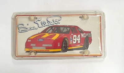 Placa de licencia de coche de carreras Ford Thunderbird McDonald's vintage Bill Elliott #94 Foto 1 de 4