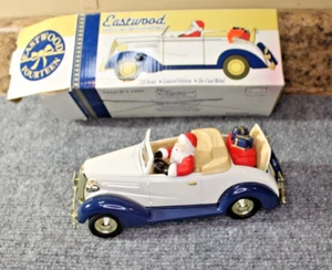 ERTL Eastwood Santa’s 1937 Chevy Convertible Coin Bank Die-cast  1:25 #1993 NIB - Picture 1 of 13