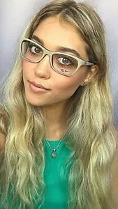 Montatura occhiali da vista donna Ray-Ban RB 9852 8753 53mm grigio viola nuova - Foto 1 di 8
