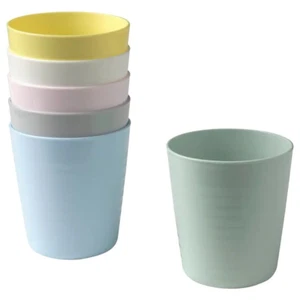 6 tazas de plástico Kalas en hermosos colores pastel | niños | apto para lavavajillas 23 cl - Imagen 1 de 4